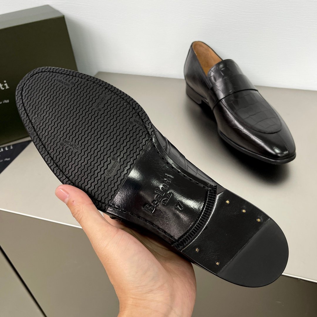 B-Top quality men's business shoes-3224 - Image 5