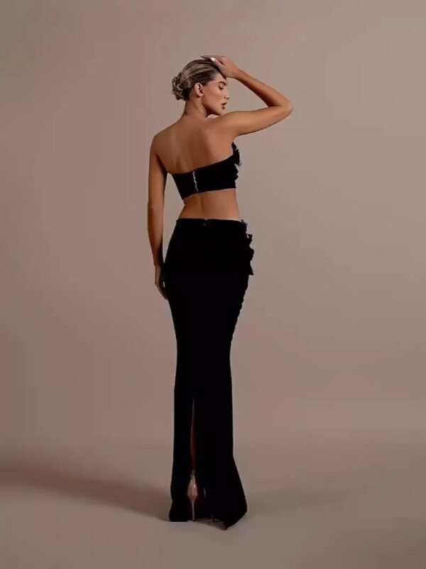 Fashion heavy industry tube top dress - Image 2