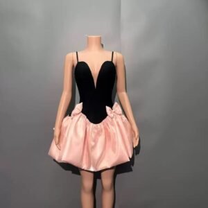 High-end evening dress