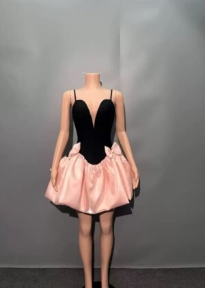 High-end evening dress