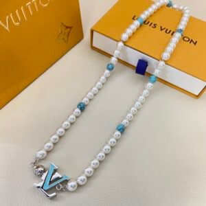 L-Enamel pearl necklace-0123