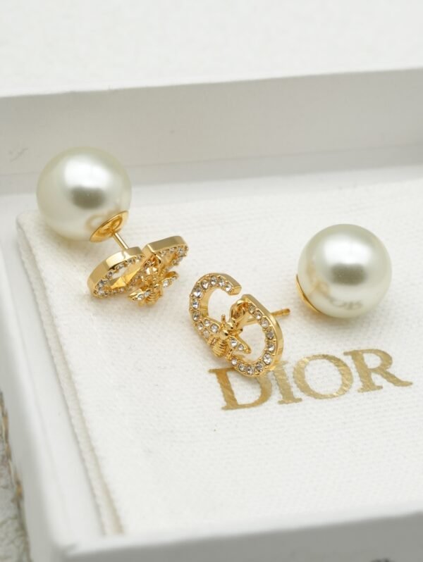 D-New Bee Earrings-0132 - Image 2