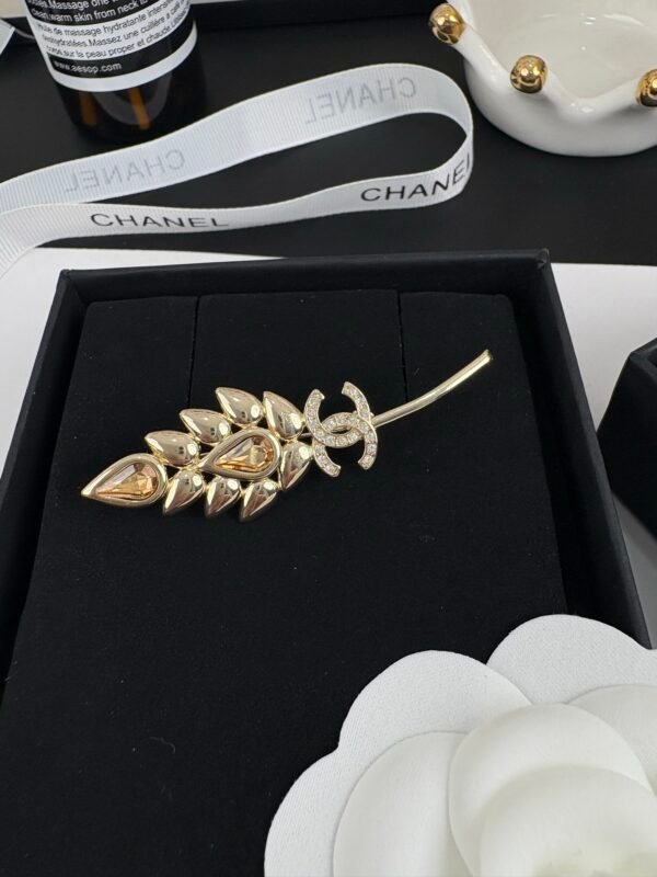 C-New Water Drop Diamond Brooch-0136 - Image 2