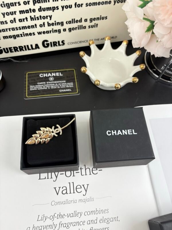 C-New Water Drop Diamond Brooch-0136 - Image 3