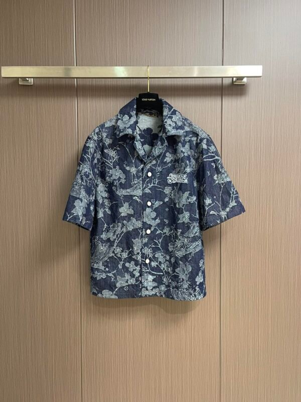 L-New Floral Wave Short Sleeve Set-2236 - Image 2