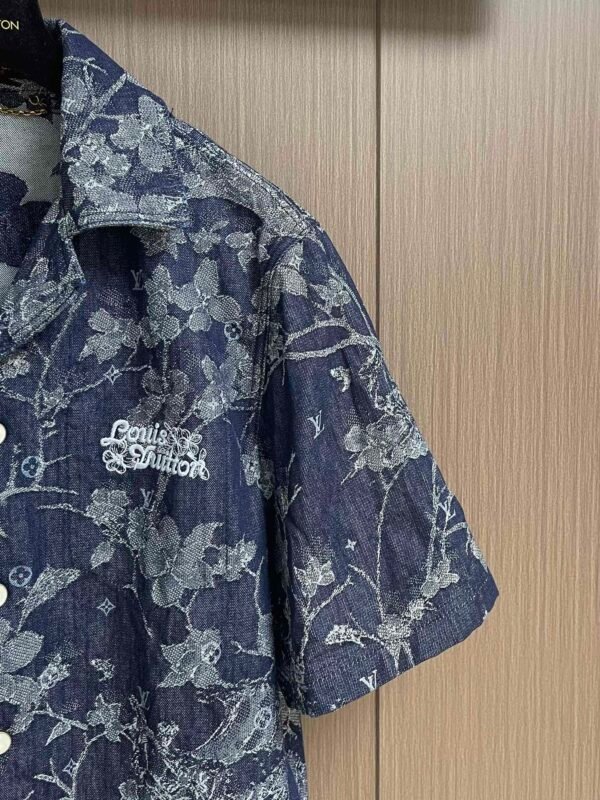 L-New Floral Wave Short Sleeve Set-2236 - Image 4