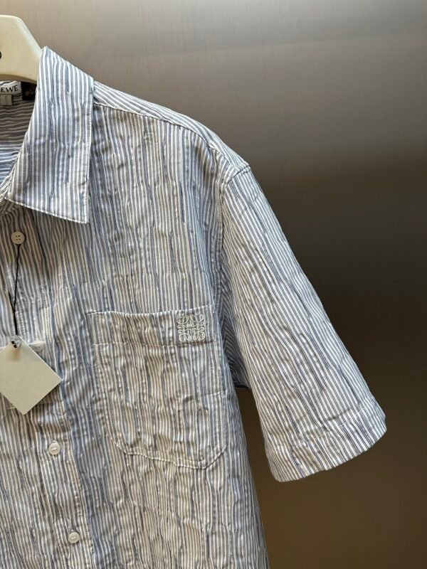 LO-Wave Textured Short Sleeve Shirt-2246 - Image 3