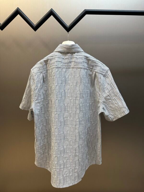 LO-Wave Textured Short Sleeve Shirt-2246 - Image 2