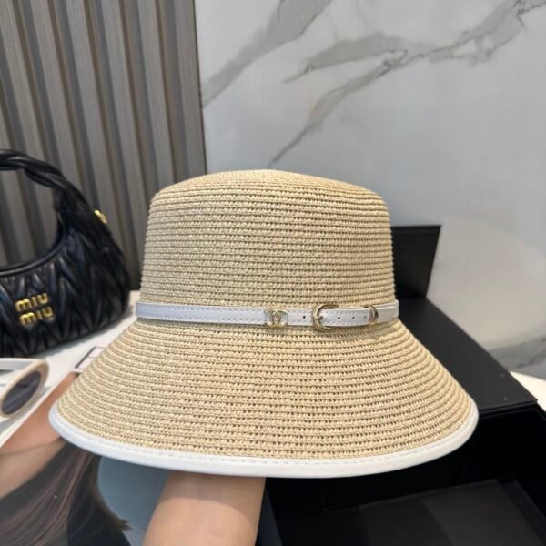 C-Vacation-style straw hat-0201 - Image 5