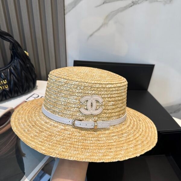 C-Vacation-style straw hat-0202 - Image 4