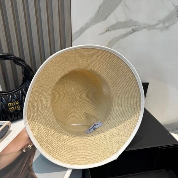 C-Vacation-style straw hat-0201 - Image 6