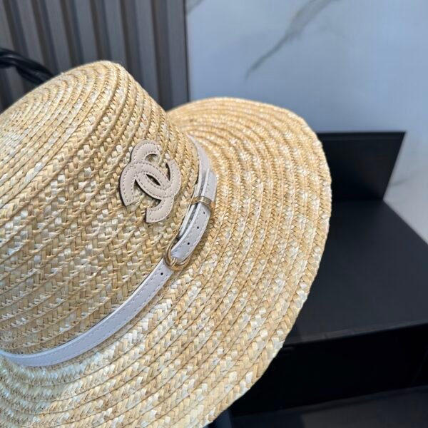 C-Vacation-style straw hat-0202 - Image 5