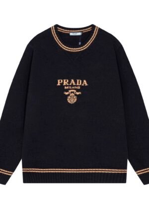 P-Round-neck wool knitted sweater-2264