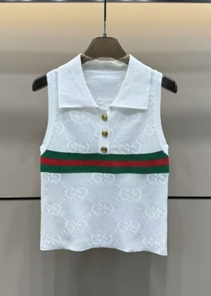 New striped vest