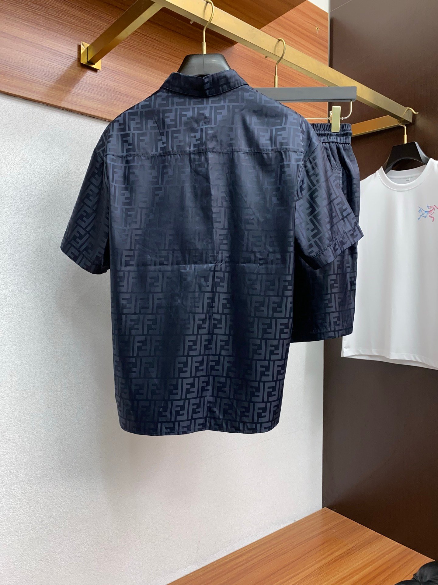 F-A fashionable and casual T-shirt set-2289 - Image 3