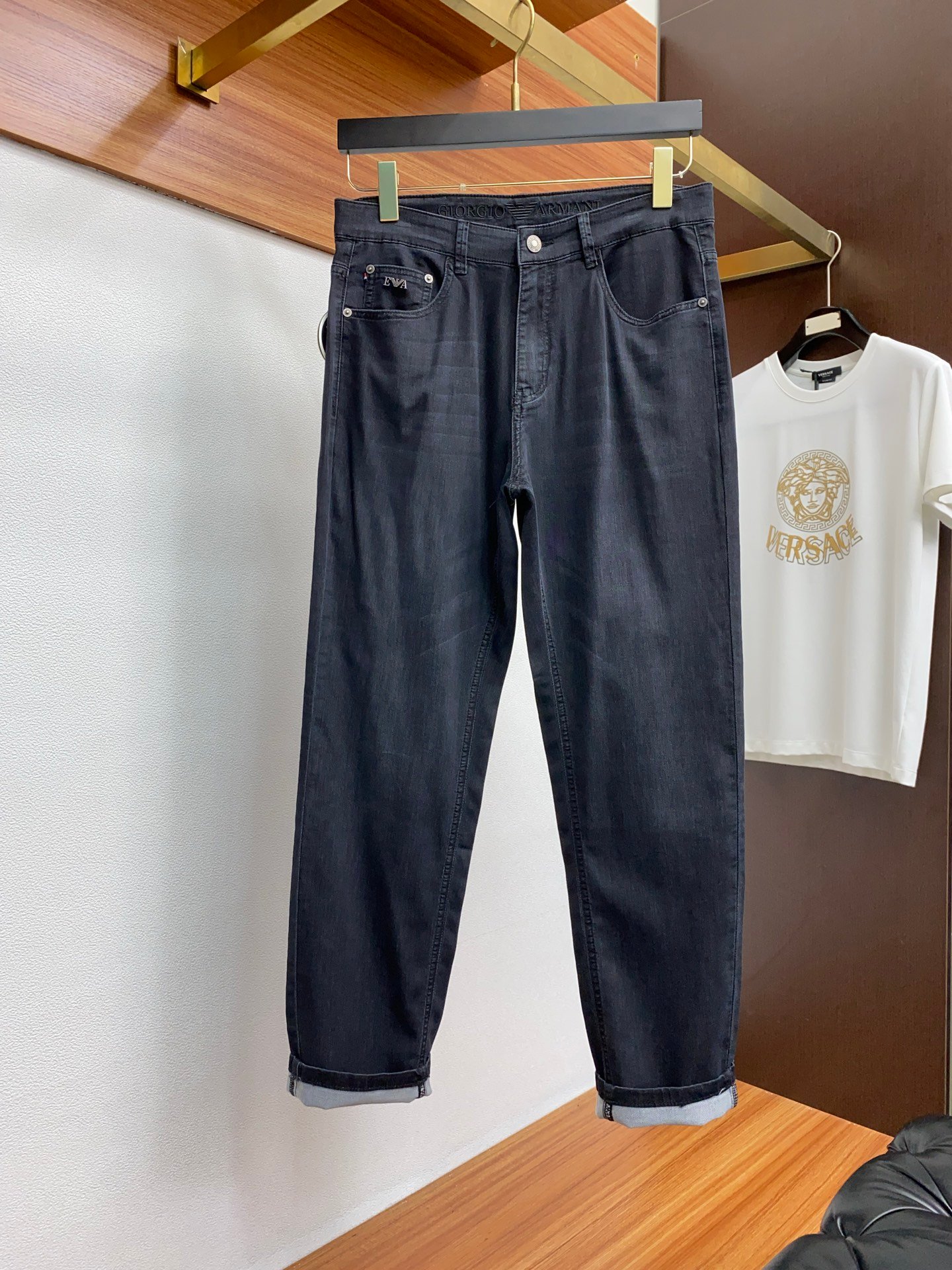 A-Fashionable casual jeans-2296 - Image 2