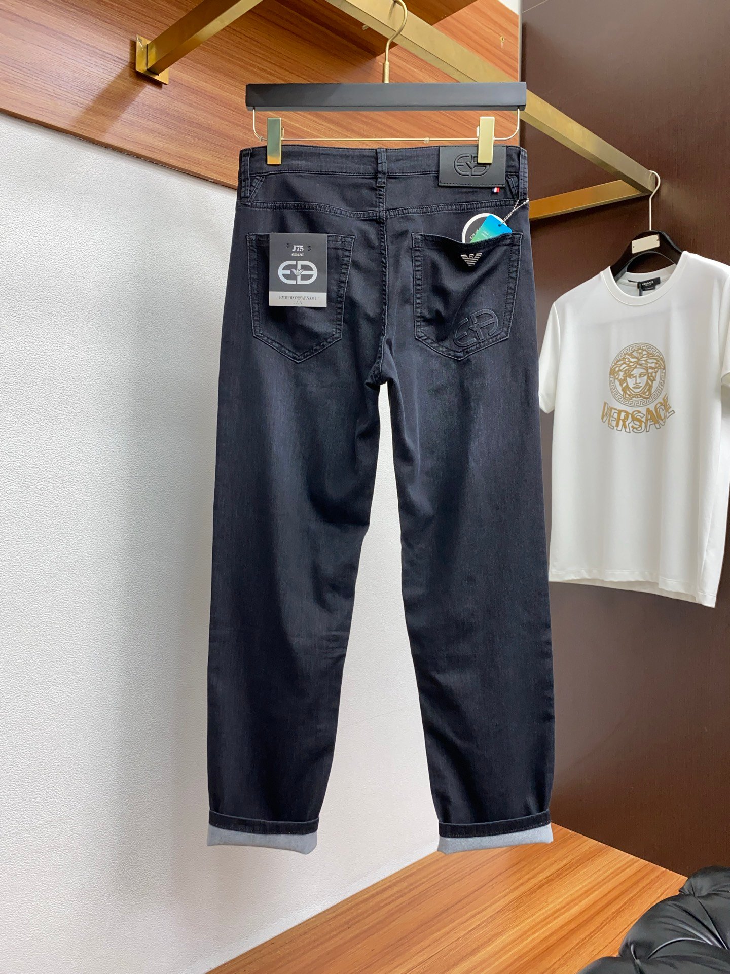 A-Fashionable casual jeans-2296 - Image 3