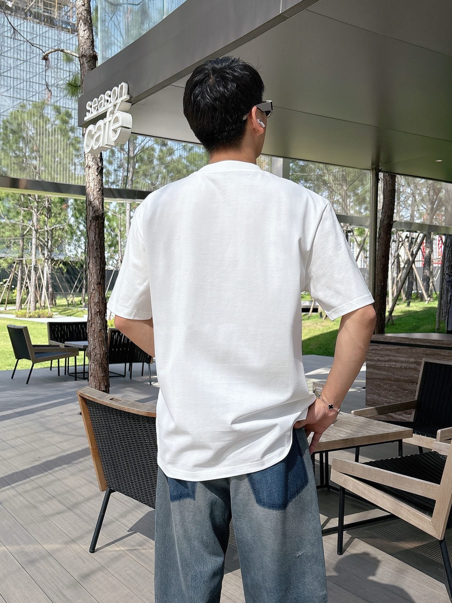 D-Fashionable and casual T-shirt-2308 - Image 2