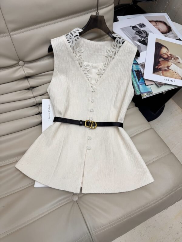 D-New vest + skirt set-2334 - Image 3