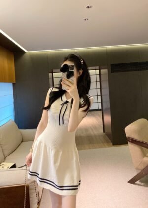 M-New knitted dress-2339