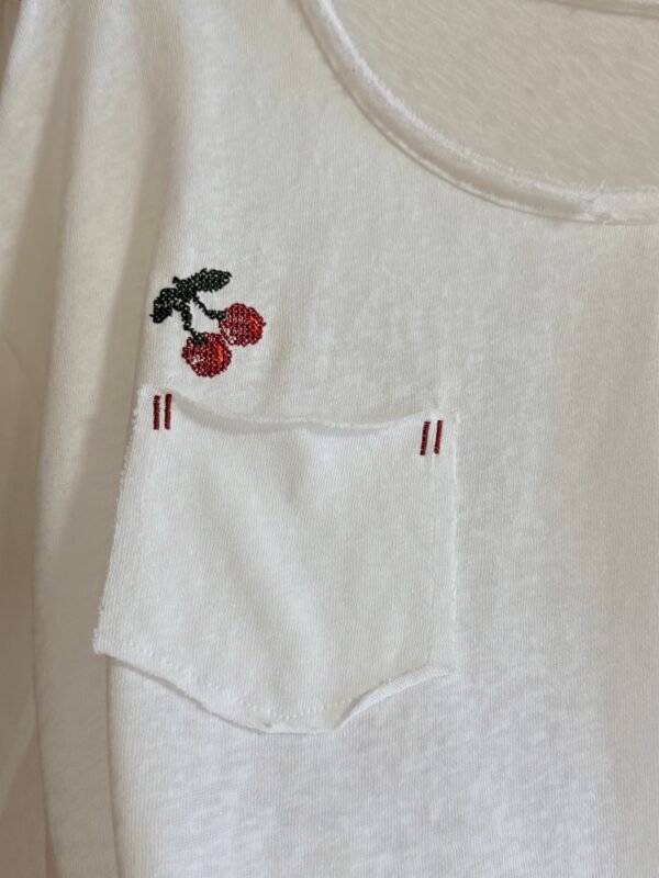 L-Designer Cherry T-shirt-2341 - Image 4