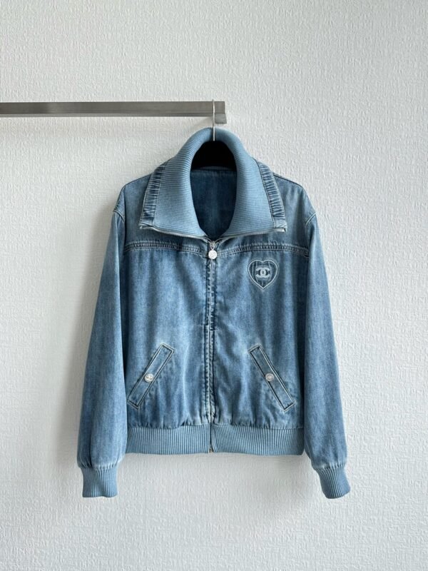 C-New Embroidered Denim Jacket-2340 - Image 2