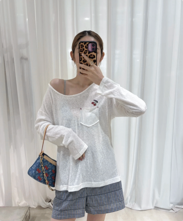 L-Designer Cherry T-shirt-2341