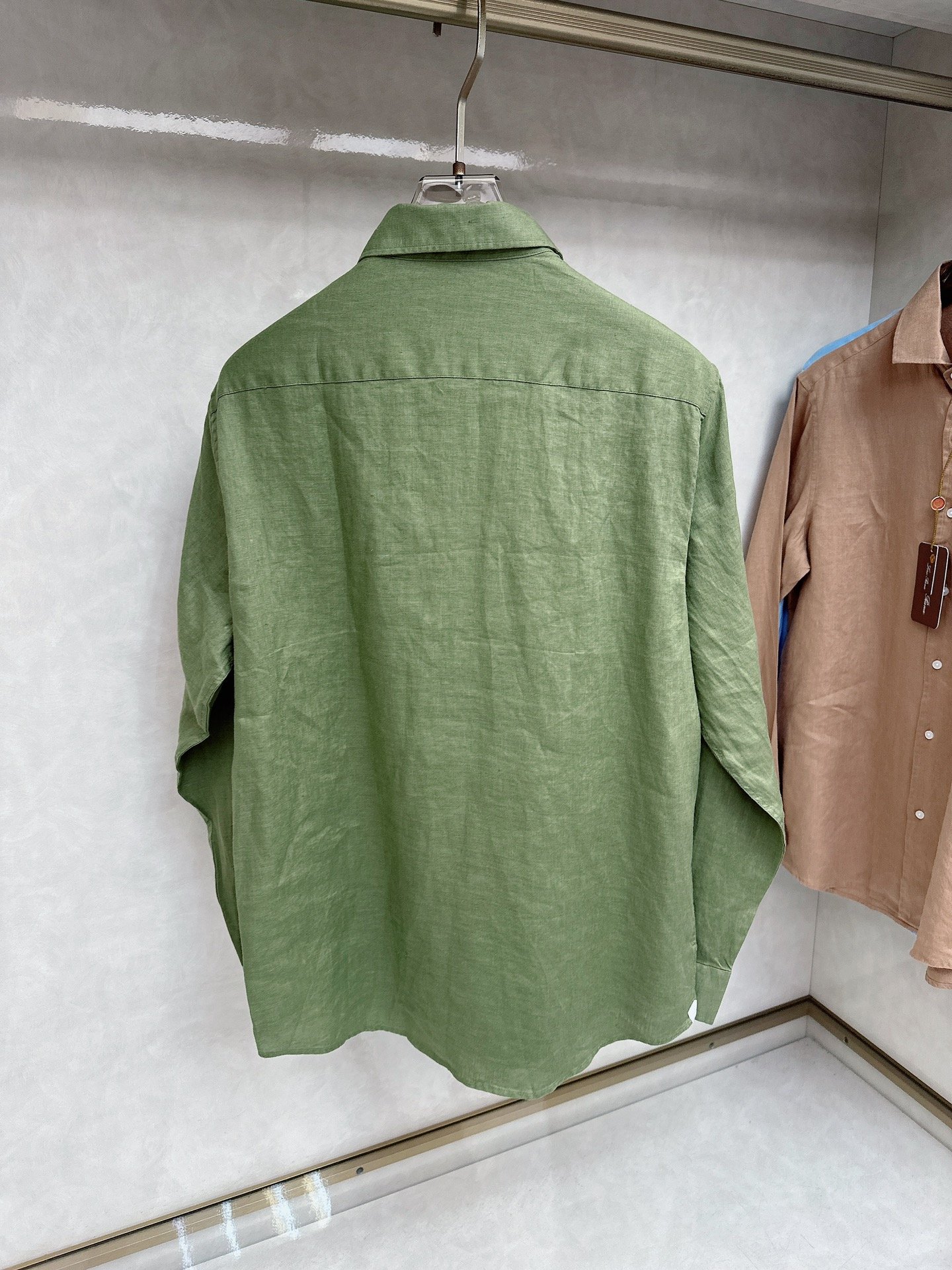 LP-New Collection-High Quality Linen Long Sleeve Shirt-2348 - Image 3