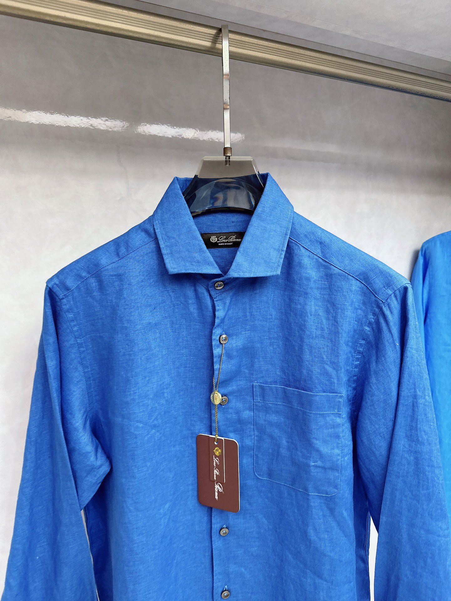 LP-New Collection-High Quality Linen Long Sleeve Shirt-2348 - Image 4