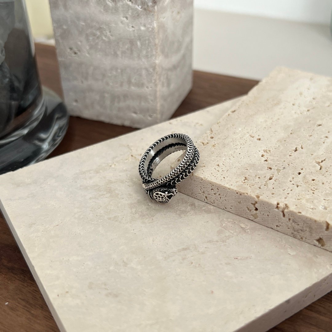 G-Spirit Snake Vintage Ring-0196