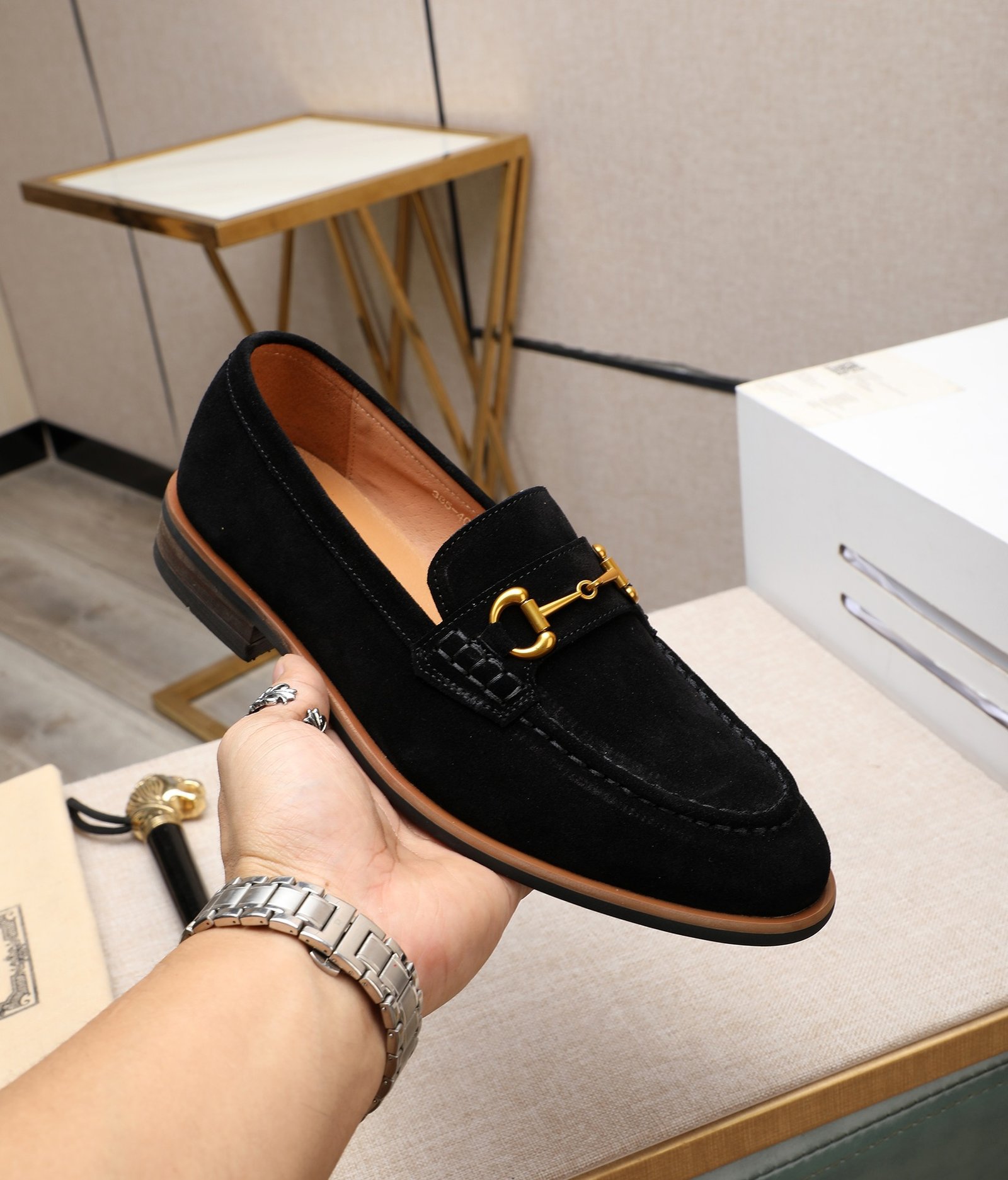 B-G-Premium Craftsmanship - Men's Formal Shoes-3262 - Image 3