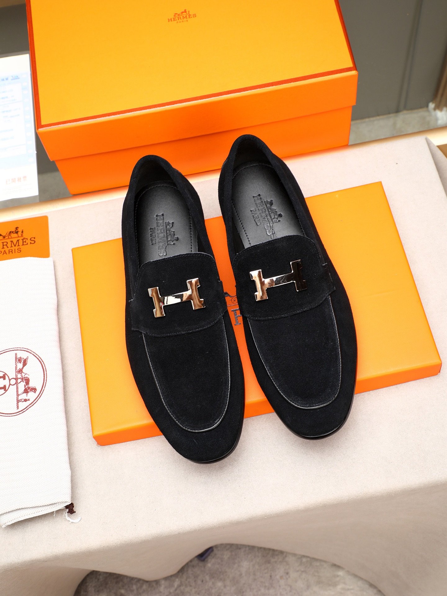 H-Latest models-Men's business leather shoes-3278