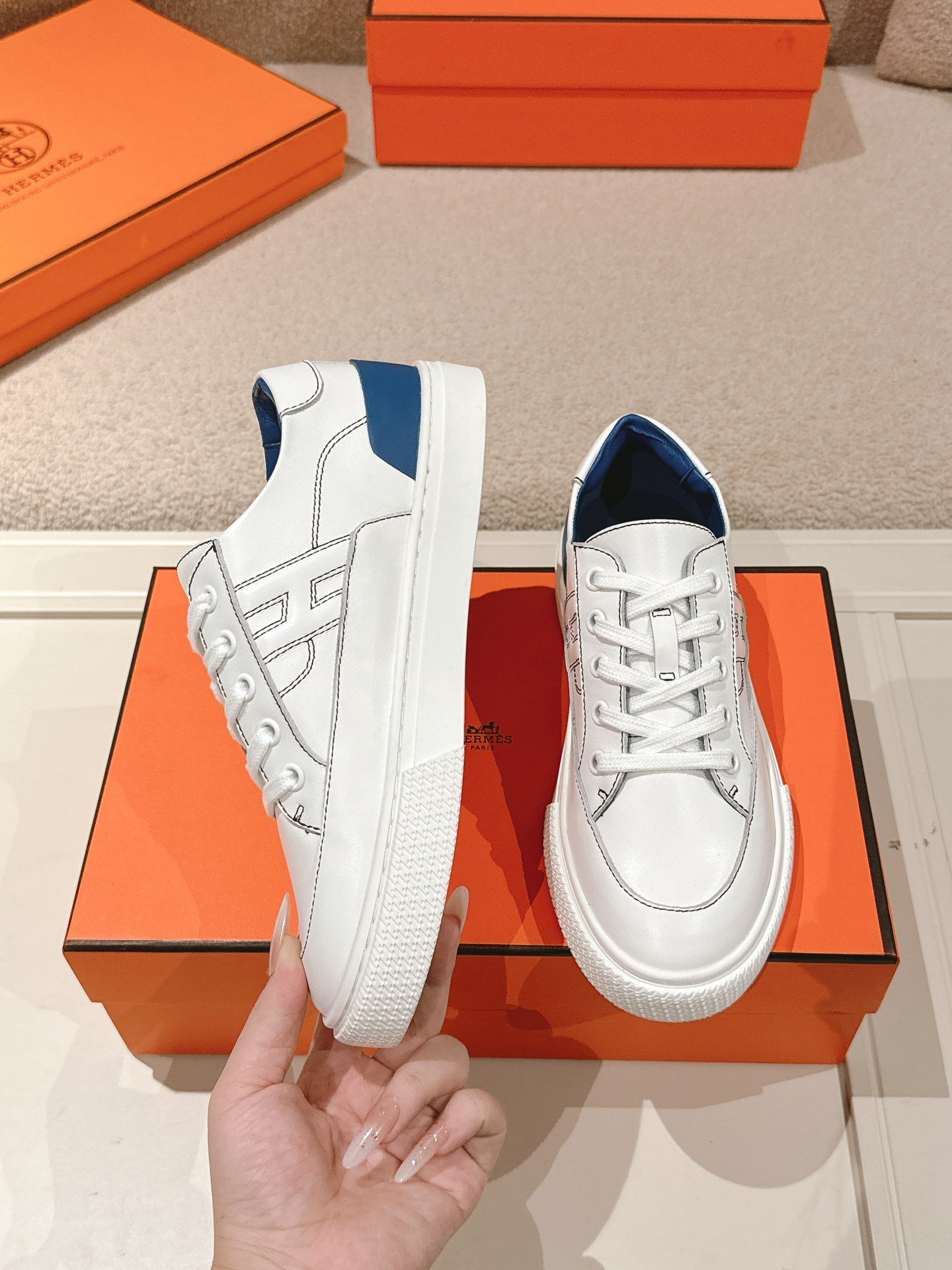 H-Casual skate shoes-3286