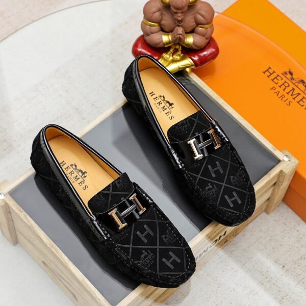 H-Business Leather Shoes-3287