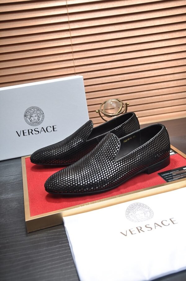 V-High-quality men's leather shoes-3303 - Image 3