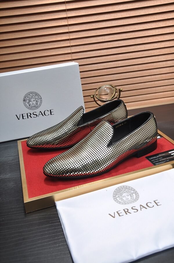 V-High-quality men's leather shoes-3303 - Image 5