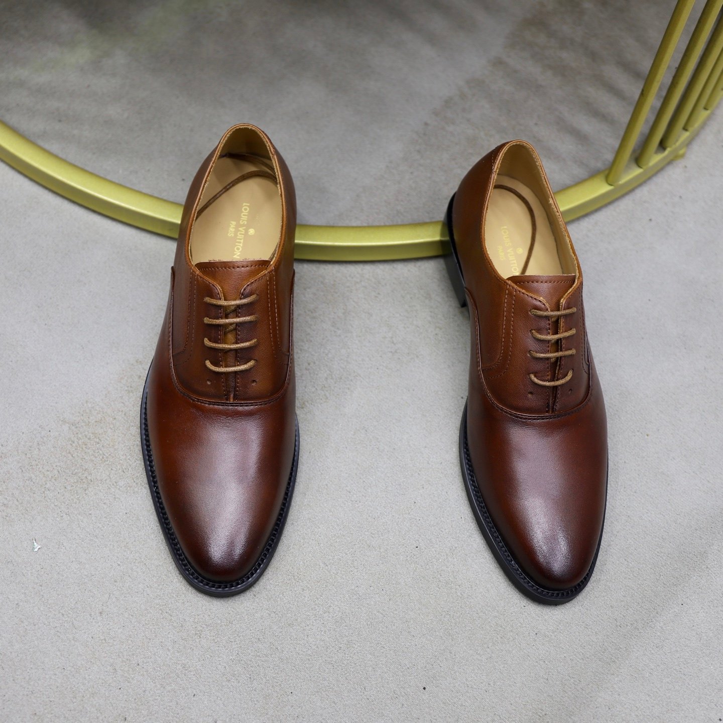 L-Hot selling men's business leather shoes-3347