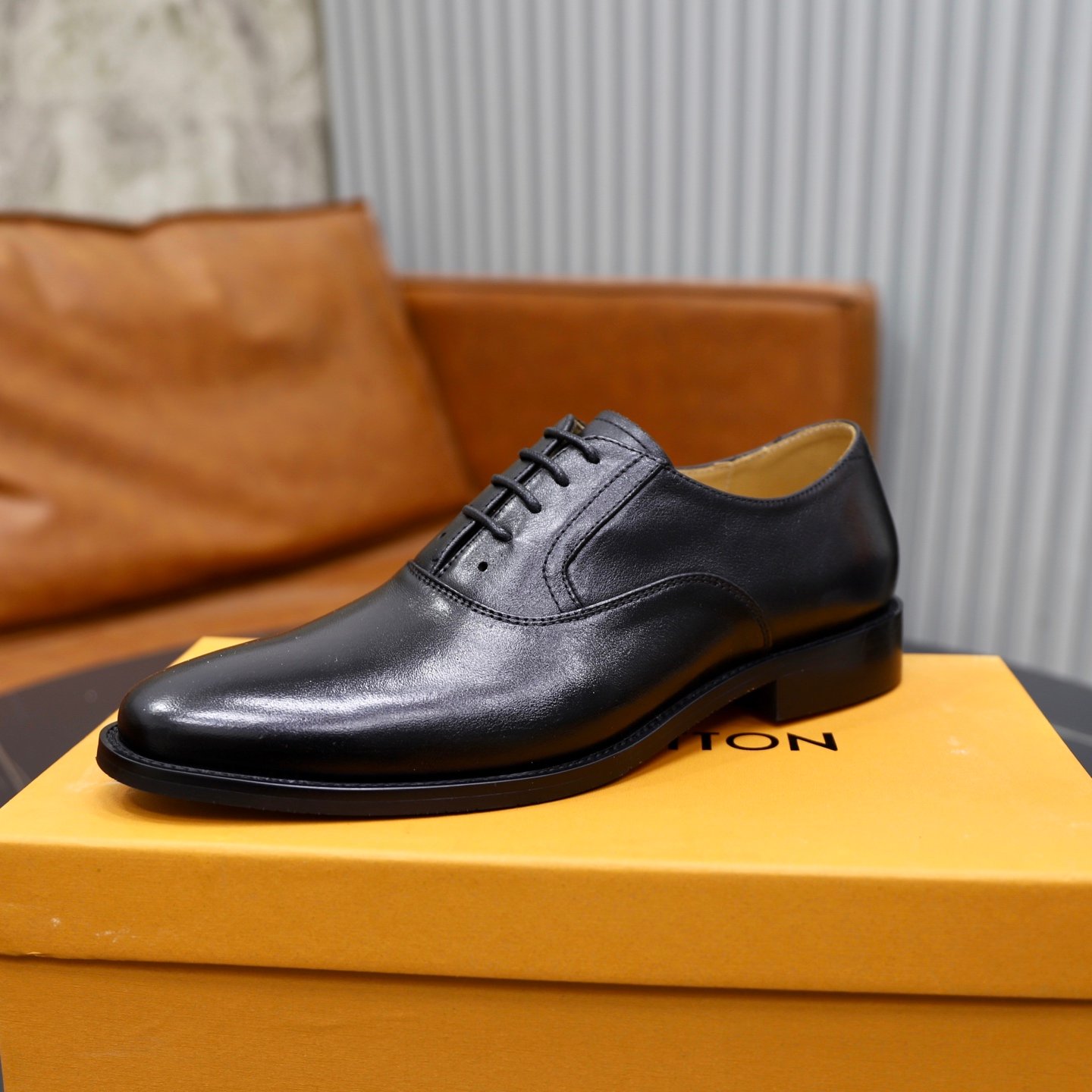 L-Hot selling men's business leather shoes-3347 - Image 6