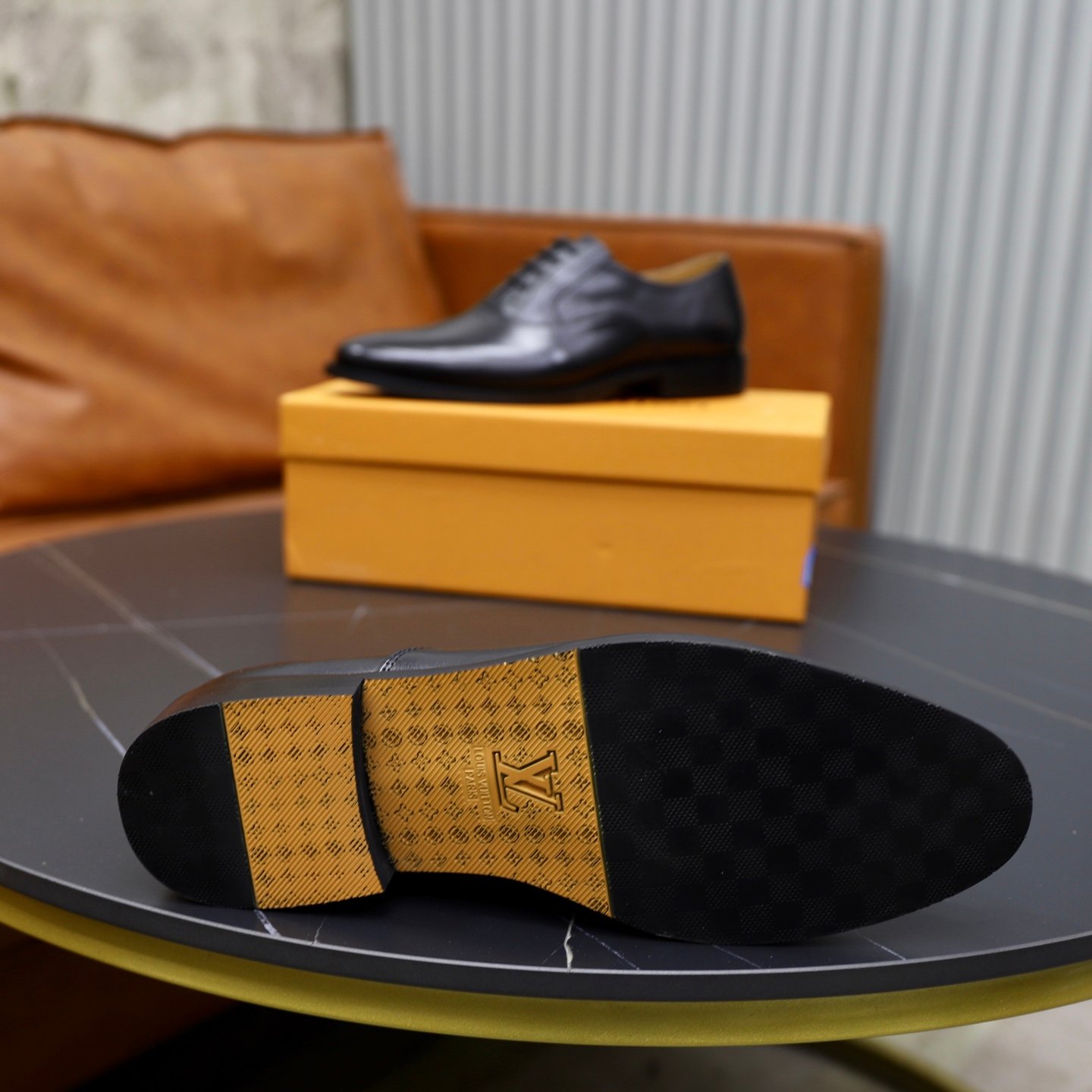 L-Hot selling men's business leather shoes-3347 - Image 7