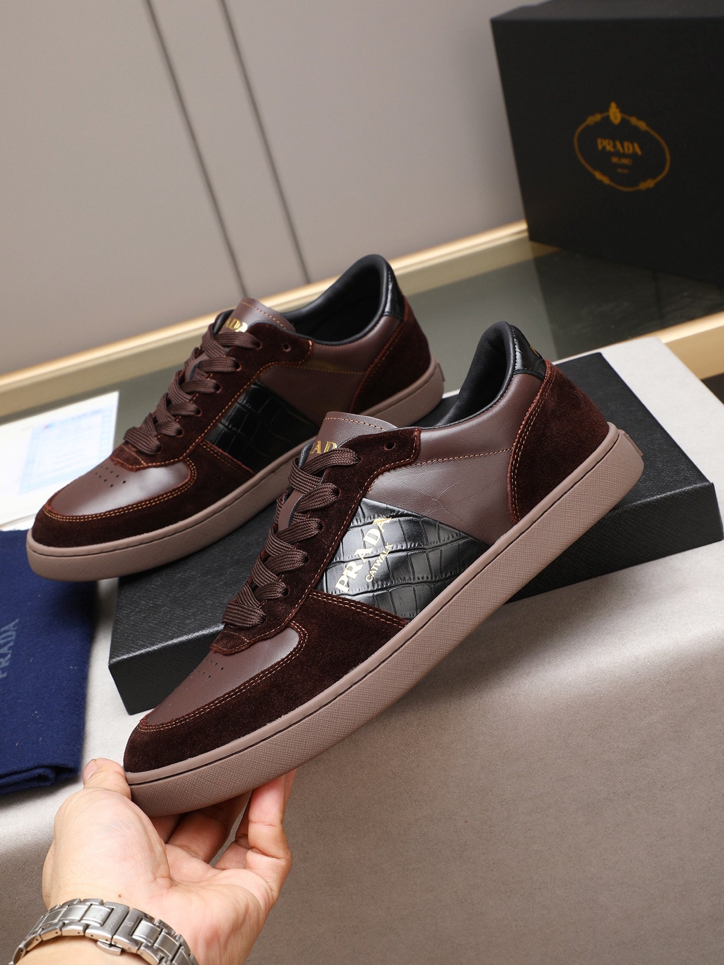 P-Retro casual shoes-3383 - Image 5