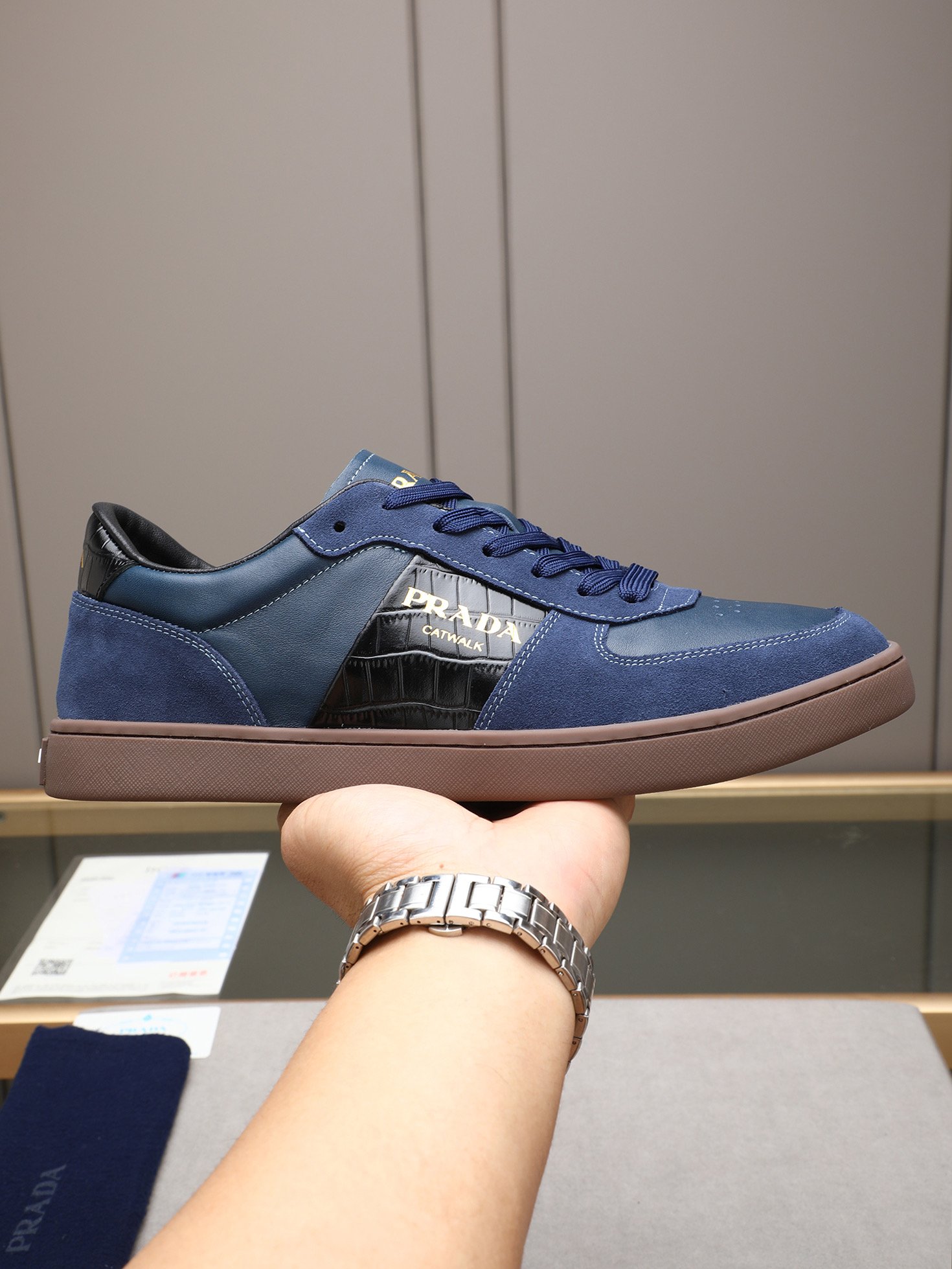 P-Retro casual shoes-3383 - Image 8