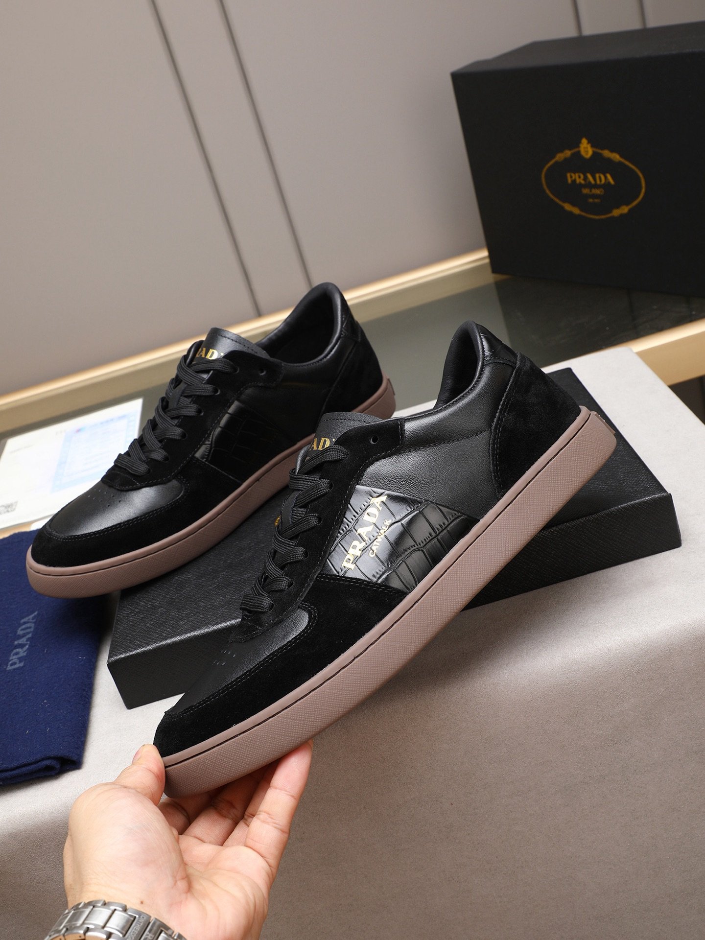 P-Retro casual shoes-3383 - Image 11