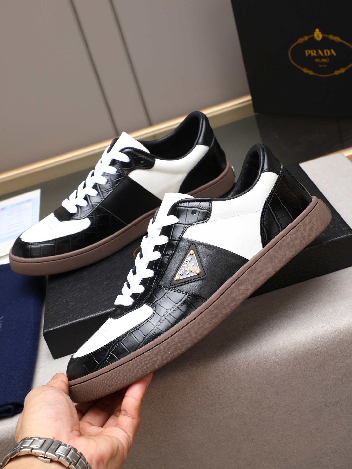 P-Retro casual shoes-3383 - Image 18