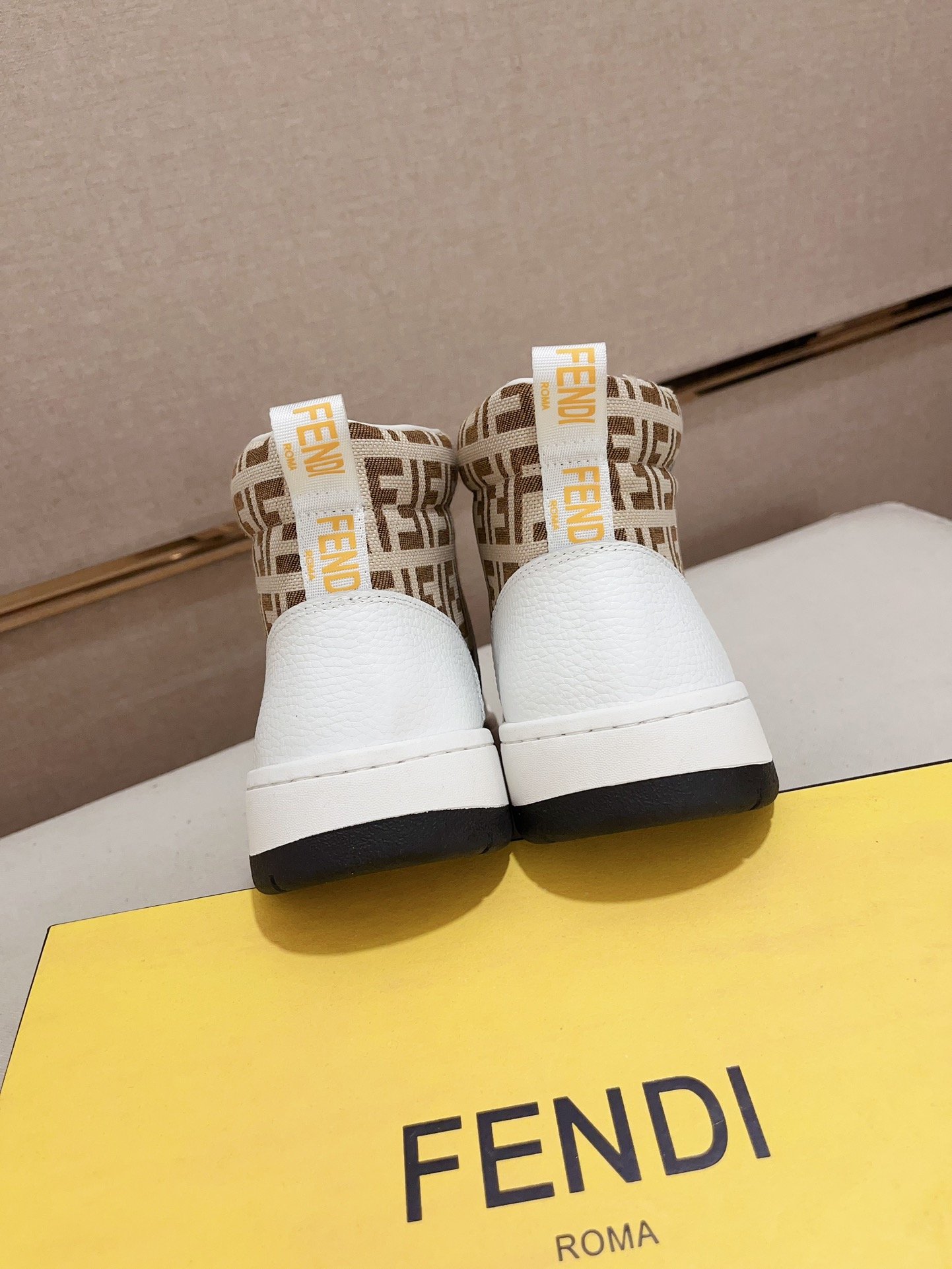 F-High top casual shoes-3419 - Image 2