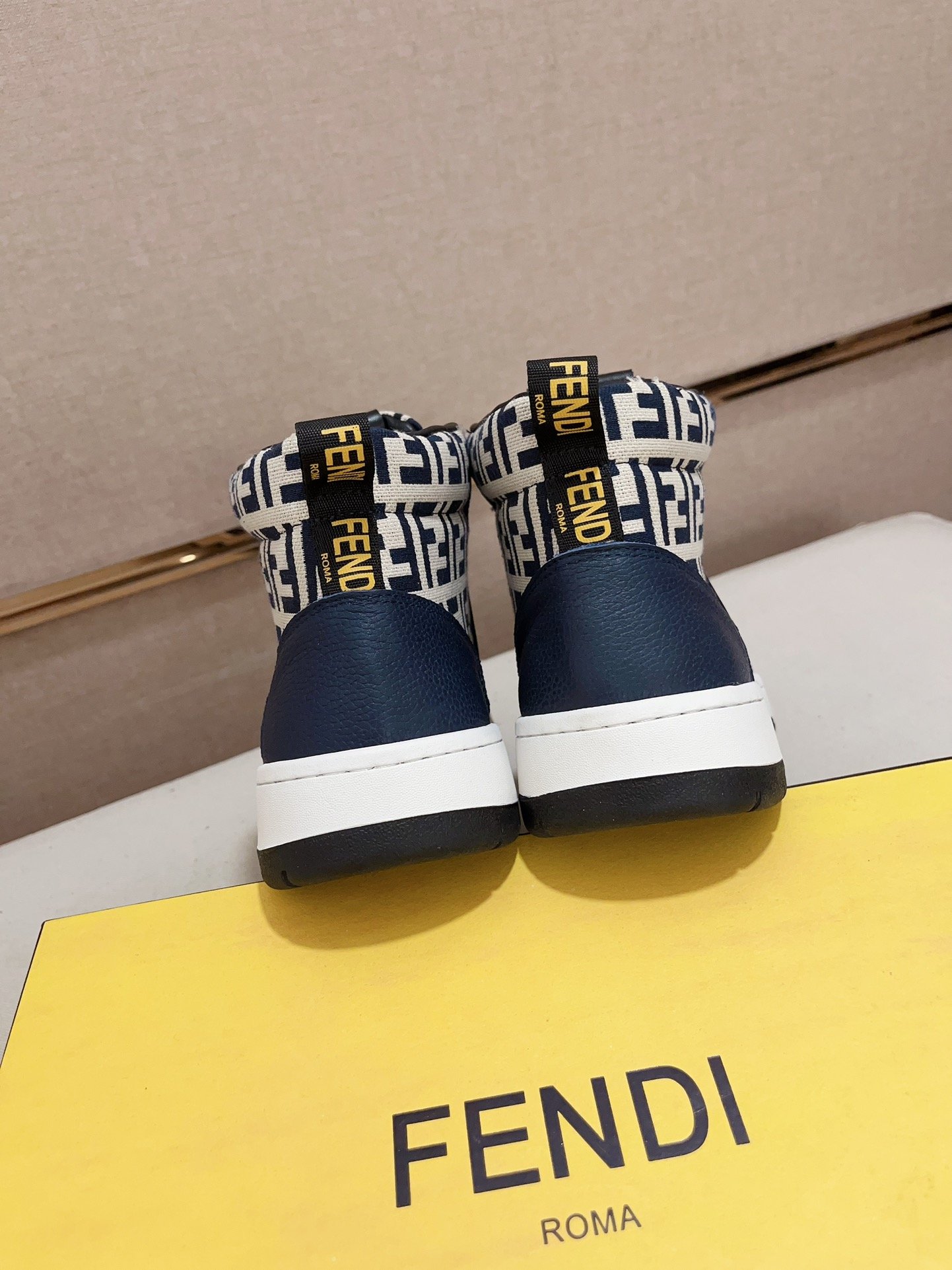 F-High top casual shoes-3419 - Image 6