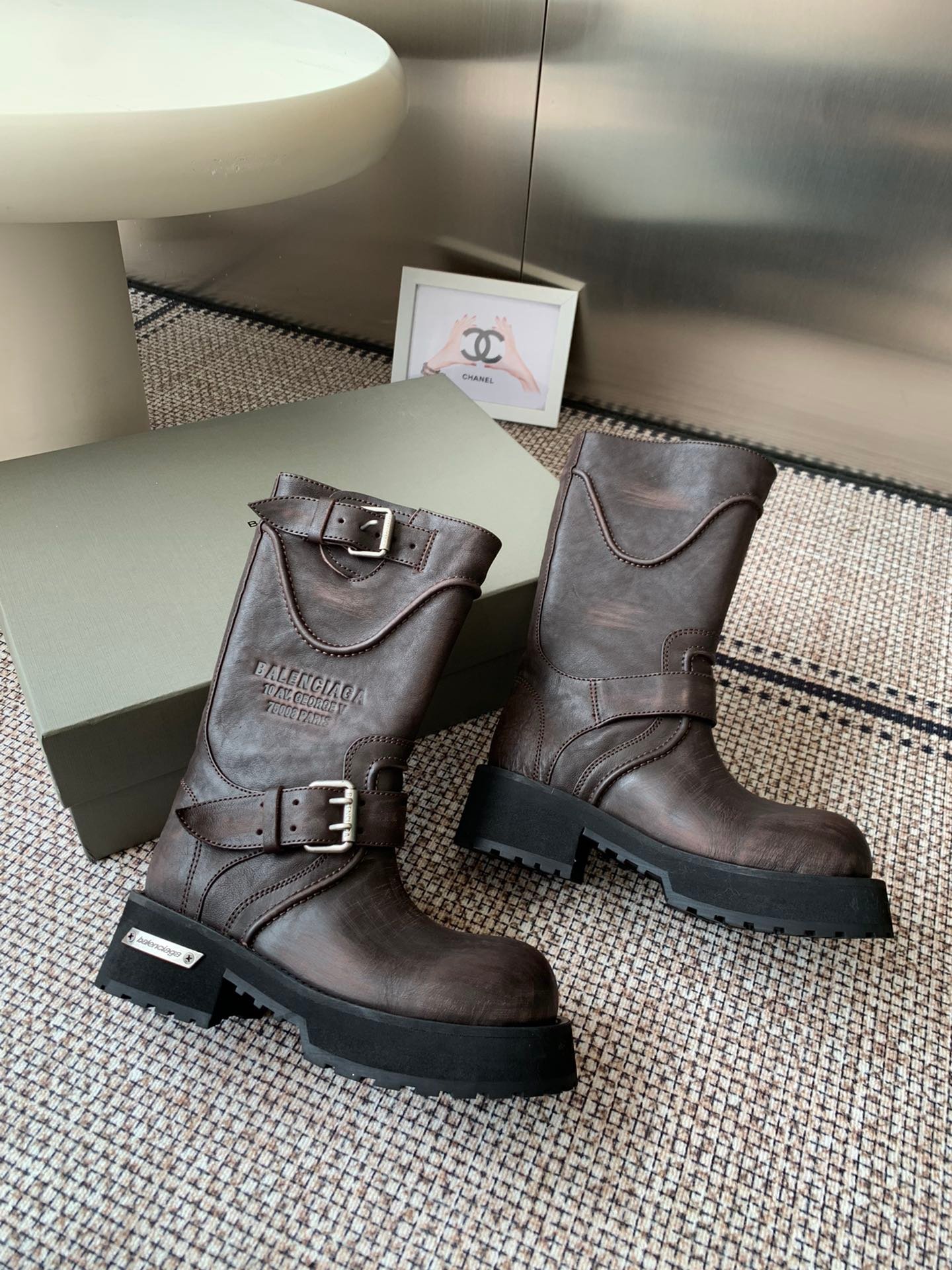 BB-New Arrival - Venom Mid-Calf Boots-3436 - Image 3