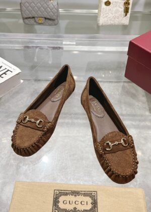 G-Horsebit Buckle Loafers-3464