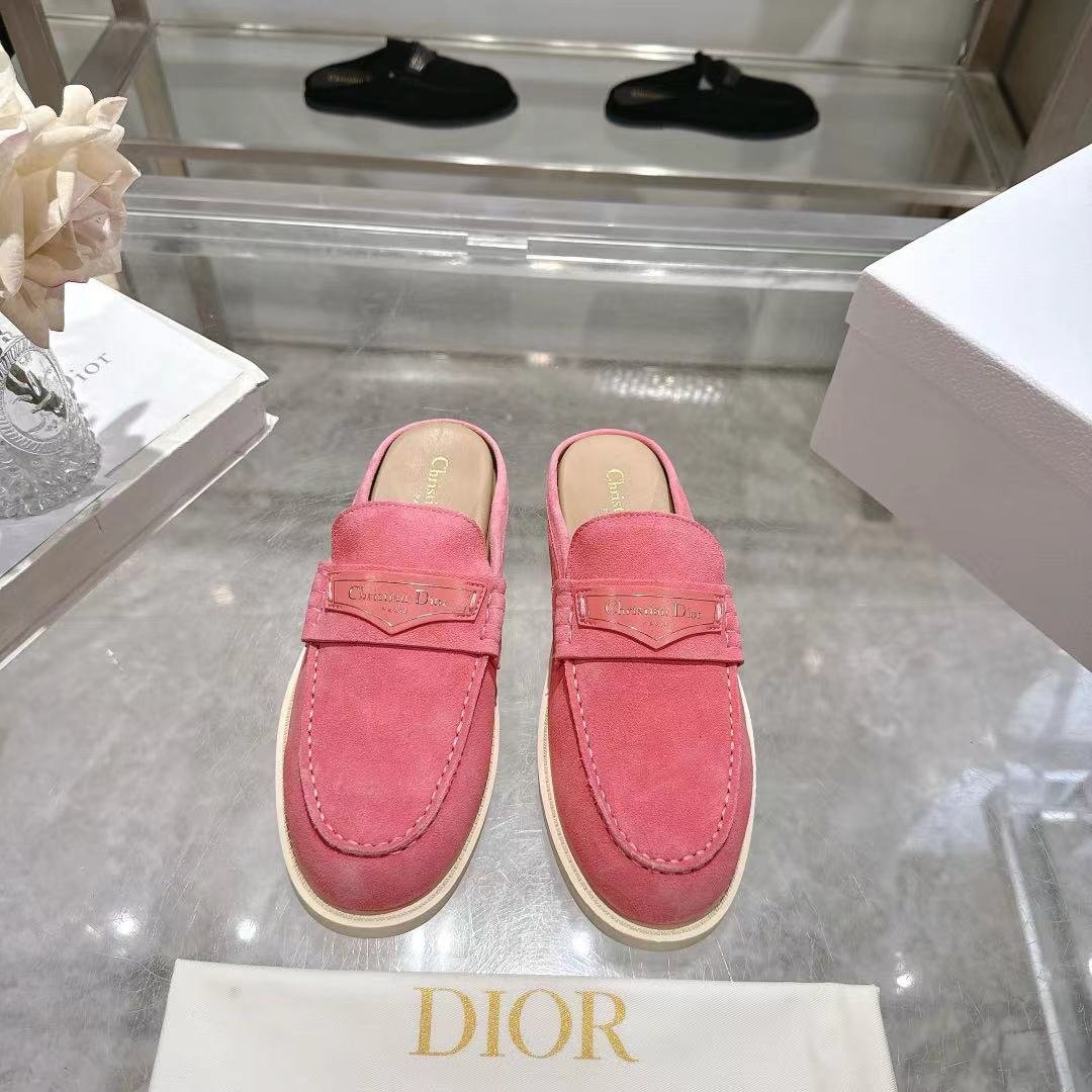 D-Original half-slipper loafers-3468