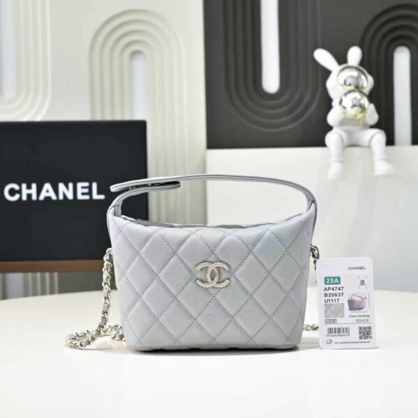 C-New embossed double C bag-1284 - Image 5