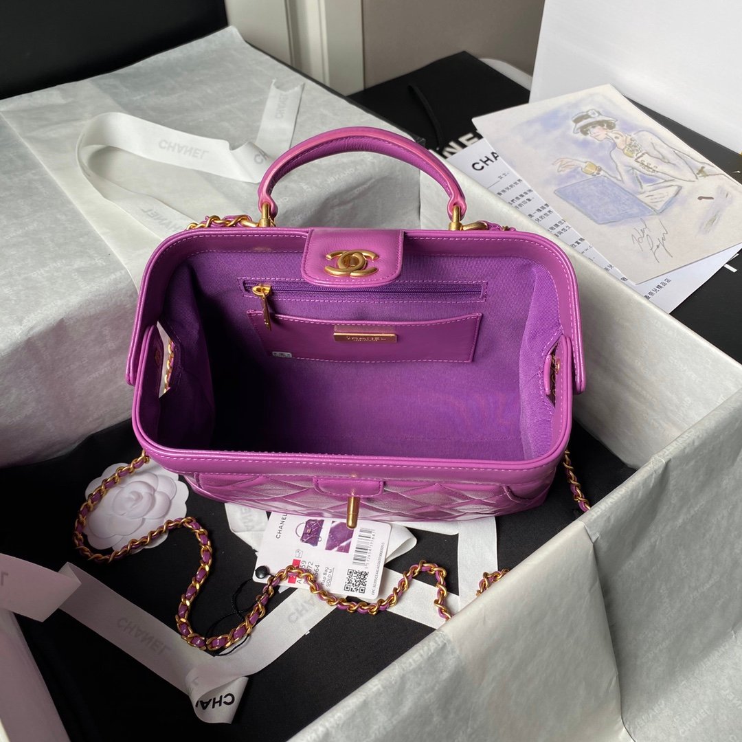 C-New waxed leather classic bag-1291 - Image 9